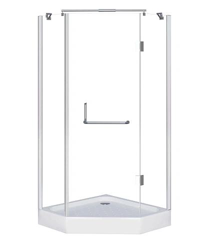 Душевой уголок GROSSMAN Classic GR-8090 90x90x185 трапеция, дверь распашная Душевой уголок GROSSMAN Classic GR-8090 90x90x185 трапеция, дверь распашная