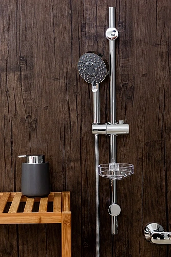 Душевой гарнитур Agger Splash A022 хром Душевой гарнитур Agger Splash A022 хром