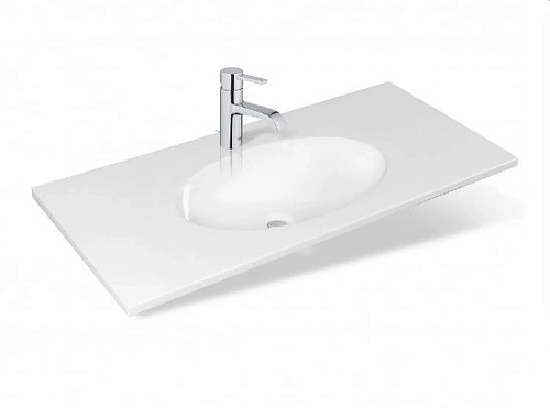 Тумба с раковиной Эстет Vegas Wave 105 ФР-00018145 800х450 подвесная 2 ящика Тумба с раковиной Эстет Vegas Wave 105 ФР-00018145 800х450 подвесная 2 ящика