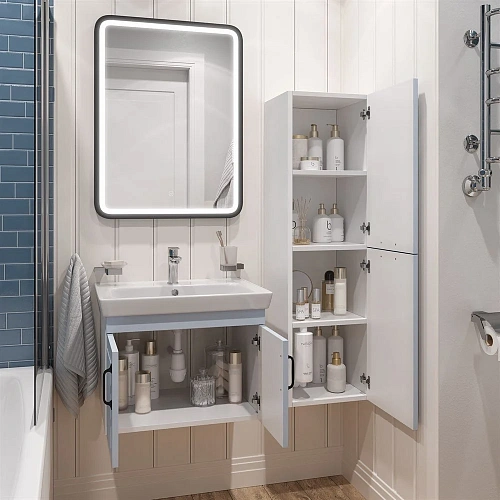 Тумба с раковиной DIWO Сочи 60 подвесная, дуб альбион 579240 Тумба с раковиной DIWO Сочи 60 подвесная, дуб альбион 579240