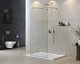 Душевая перегородка CEZARES LIBERTA-L-2-90-C-Cr 90см стекло прозрачное, профиль хром Душевая перегородка CEZARES LIBERTA-L-2-90-C-Cr 90см стекло прозрачное, профиль хром