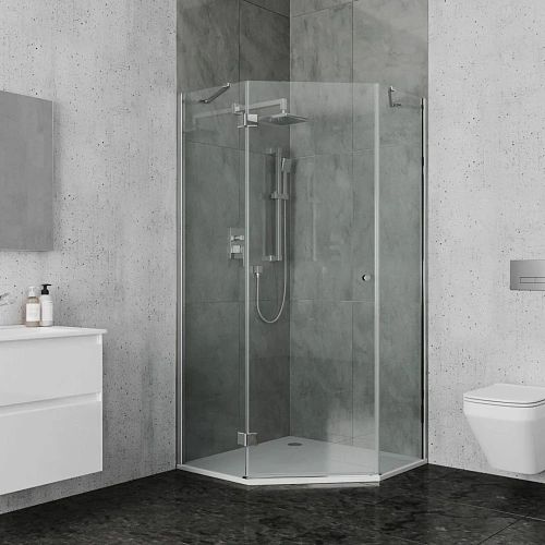 Душевой уголок Ambassador Diamond 12011112L (1000x1000x2000) Душевой уголок Ambassador Diamond 12011112L (1000x1000x2000)