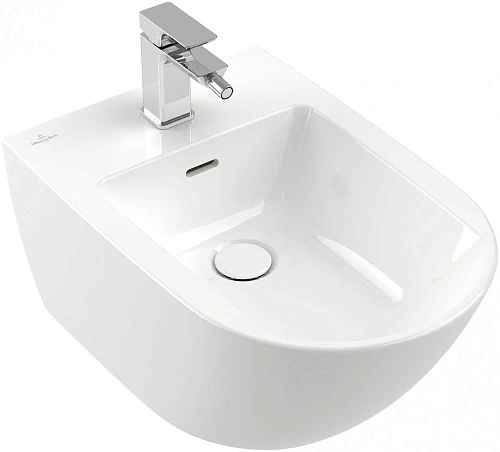 Биде подвесное Villeroy & Boch Subway 3.0 44700001 (4470 00 01) CeramicPlus Биде подвесное Villeroy & Boch Subway 3.0 44700001 (4470 00 01) CeramicPlus