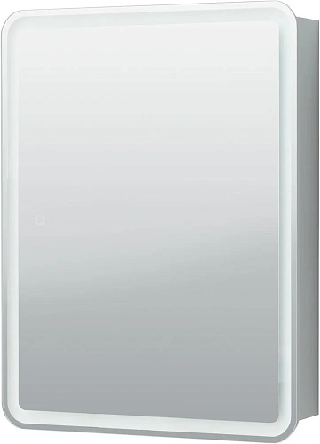 Зеркальный шкаф Aquanet Оптима 60 с LED подсветкой 00311860 Зеркальный шкаф Aquanet Оптима 60 с LED подсветкой 00311860