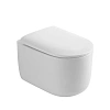 Унитаз подвесной Boheme Flow 969-SET-W белый с крышкой белый Унитаз подвесной Boheme Flow 969-SET-W белый с крышкой белый