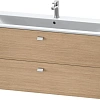 Тумба под раковину Duravit Brioso BR410401052 подвесная 122 см Европейский дуб Тумба под раковину Duravit Brioso BR410401052 подвесная 122 см Европейский дуб