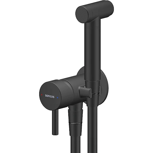 Гигиенический душ Sancos Atom SC2001MB черный матовый Гигиенический душ Sancos Atom SC2001MB черный матовый