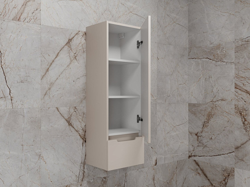 Шкаф-пенал Style Line Матис 36 см, 1 ящик, КРЕМ, PLUS, ЭМАЛЬ ЛС-00002311 Шкаф-пенал Style Line Матис 36 см, 1 ящик, КРЕМ, PLUS, ЭМАЛЬ ЛС-00002311