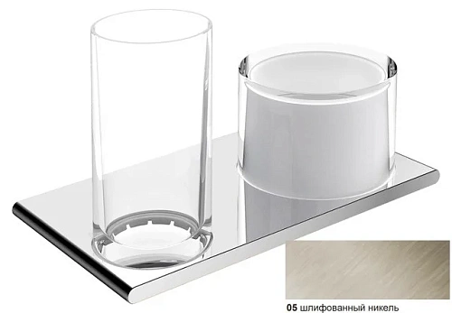 Дозатор жидкого мыла Keuco 11553059000 со стаканом Дозатор жидкого мыла Keuco 11553059000 со стаканом