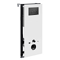 Инсталляция для унитаза WasserKRAFT Abens 20TLT.010.ME.WH.MB01 с клавишей смыва черный Инсталляция для унитаза WasserKRAFT Abens 20TLT.010.ME.WH.MB01 с клавишей смыва черный