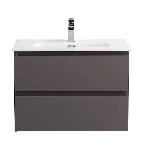 Тумба под раковину BelBagno KRAFT-700-2C-SO-GSO темно-серый матовый, 700x455x500 Тумба под раковину BelBagno KRAFT-700-2C-SO-GSO темно-серый матовый, 700x455x500
