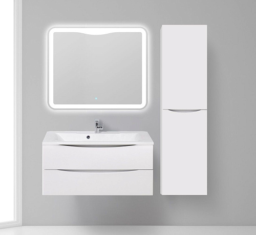 Шкаф-пенал BelBagno FLY-MARINO-1500-2A-SC-BO-P-R подвесной 400x300 Bianco Opaco Шкаф-пенал BelBagno FLY-MARINO-1500-2A-SC-BO-P-R подвесной 400x300 Bianco Opaco