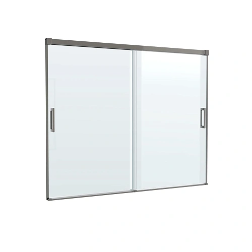 Шторка на ванну CEZARES TANDEM-SOFT-VF-2-180/145-C-GM-IV цвет профиля оружейная сталь стекло прозрачное Шторка на ванну CEZARES TANDEM-SOFT-VF-2-180/145-C-GM-IV цвет профиля оружейная сталь стекло прозрачное