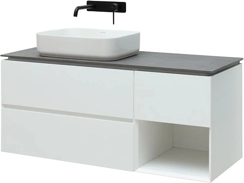 Тумба под раковину Allen Brau Infinity 120 1.21005.WM L белый матовый Тумба под раковину Allen Brau Infinity 120 1.21005.WM L белый матовый