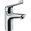Картинка анонса товара «смеситель для раковины hansgrohe novus 71921000, удлиненная ручка»