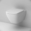 Унитаз подвесной AM.PM Spirit V2.0 C701701SC Square FlashClean с сиденьем микролифт Унитаз подвесной AM.PM Spirit V2.0 C701701SC Square FlashClean с сиденьем микролифт