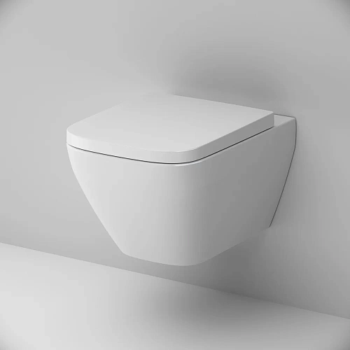 Унитаз подвесной AM.PM Spirit V2.0 C701701SC Square FlashClean с сиденьем микролифт Унитаз подвесной AM.PM Spirit V2.0 C701701SC Square FlashClean с сиденьем микролифт