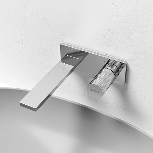 Смеситель для раковины Sancos Nexus SC9013CH с внутренней частью, хром Смеситель для раковины Sancos Nexus SC9013CH с внутренней частью, хром