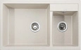 Кухонная мойка Kaiser двойная Песочный KG2M-8050-S Кухонная мойка Kaiser двойная Песочный KG2M-8050-S