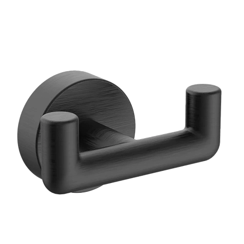 Крючок Raglo R320.052.09 двойной, графит Крючок Raglo R320.052.09 двойной, графит