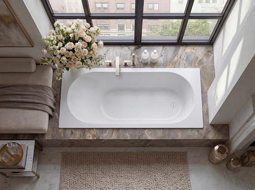 Ванна из искусственного камня Fontana Виктори 1700x700 ФР-00018620 Solid Surface белый матовый Ванна из искусственного камня Fontana Виктори 1700x700 ФР-00018620 Solid Surface белый матовый