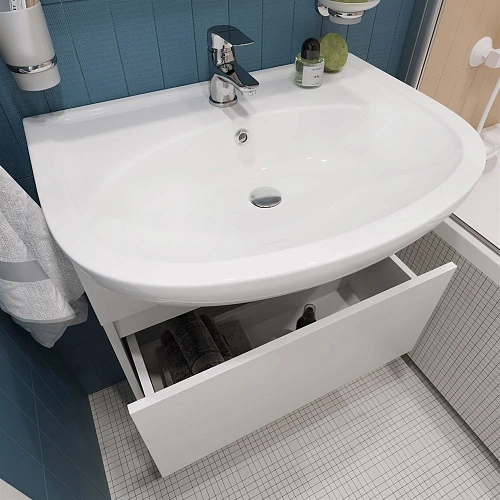 Комплект мебели DIWO Тула 65 подвесная, с сифоном 579849 Комплект мебели DIWO Тула 65 подвесная, с сифоном 579849