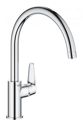 Смеситель для кухни GROHE Start Curve с высоким C-изливом, хром (31554001) Смеситель для кухни GROHE Start Curve с высоким C-изливом, хром (31554001)