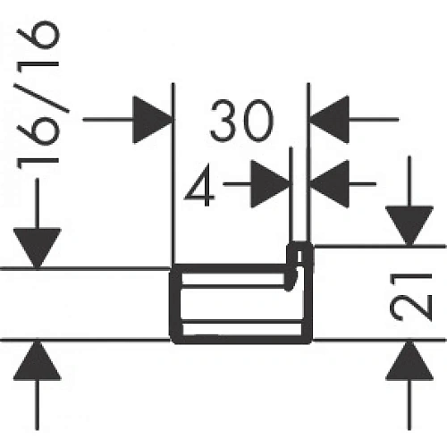 Крючок Hansgrohe AddStoris 41742990, полированное золото Крючок Hansgrohe AddStoris 41742990, полированное золото
