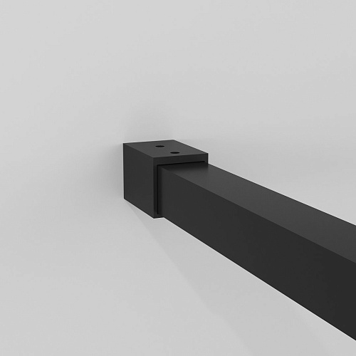 Душевая перегородка Niagara Nova NG-670-90ВLACK (90x195) черный матовый, стекло прозрачное Душевая перегородка Niagara Nova NG-670-90ВLACK (90x195) черный матовый, стекло прозрачное