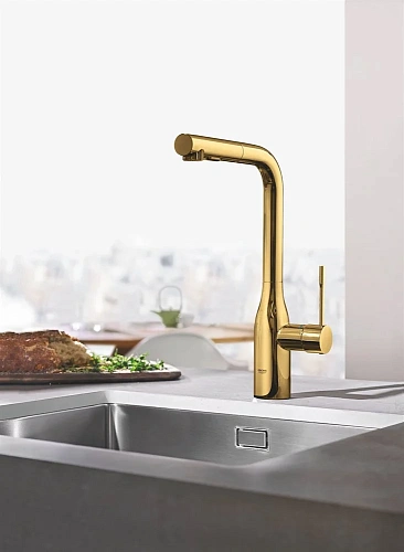 Смеситель для кухни GROHE Essence New, холодный рассвет глянец (30270GL0) Смеситель для кухни GROHE Essence New, холодный рассвет глянец (30270GL0)
