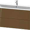 Тумба под раковину Duravit XSquare XS417406161 подвесная 121 см Коричнево-оливковый глянцевый Тумба под раковину Duravit XSquare XS417406161 подвесная 121 см Коричнево-оливковый глянцевый