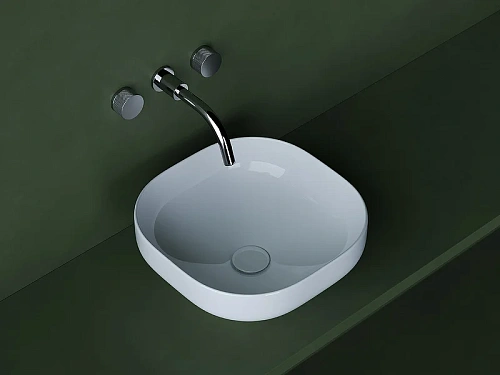 Раковина Ceramica Nova ELEMENT CN5032 белый накладная Раковина Ceramica Nova ELEMENT CN5032 белый накладная