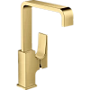Смеситель для раковины Hansgrohe Metropol 32511990, полированное золото