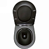 Унитаз подвесной Ceruttispa SELLA Aria MB CT9160 безободковый черный матовый, сиденье микролифт Унитаз подвесной Ceruttispa SELLA Aria MB CT9160 безободковый черный матовый, сиденье микролифт