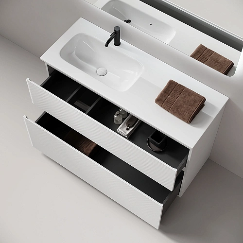 Тумба под раковину SANCOS Folk Floor FL120FLW левая 1190х445х850 Bianco, напольная Тумба под раковину SANCOS Folk Floor FL120FLW левая 1190х445х850 Bianco, напольная