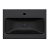 Раковина AM.PM Gem M90WCC0602BM мебельная, керамическая, 60 см, встраиваемая, черный матовый
