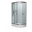 Душевая кабина Frank F412/1L М левосторонняя Brilliant без крыши полированный хром профиль матовое с 20099 Душевая кабина Frank F412/1L М левосторонняя Brilliant без крыши полированный хром профиль матовое с 20099