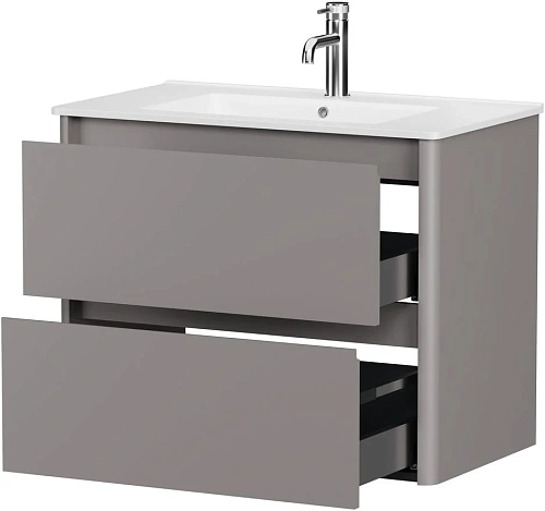 Тумба под раковину Allen Brau Gravity 80 1.370009.PGM платина матовый Тумба под раковину Allen Brau Gravity 80 1.370009.PGM платина матовый