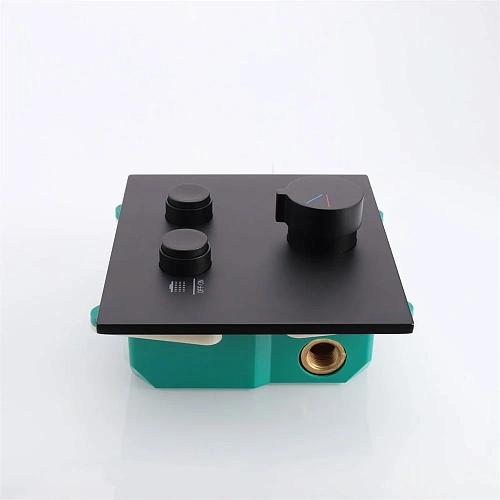 Смеситель для душа Vincea VSCV-421MB встраиваемый, черный Смеситель для душа Vincea VSCV-421MB встраиваемый, черный