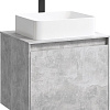 Фасад тумбы под раковину AQWELLA Mobi MOB0706BS, цвет бетон светлый, 60 см Фасад тумбы под раковину AQWELLA Mobi MOB0706BS, цвет бетон светлый, 60 см