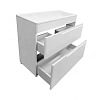 Тумба с раковиной Эстет Kare Luxe ФР-00015241 900х450 напольная 2 ящика Тумба с раковиной Эстет Kare Luxe ФР-00015241 900х450 напольная 2 ящика