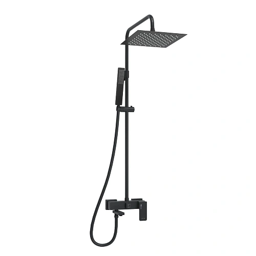 Душевая система WasserKRAFT A277.255.218.BM черный Душевая система WasserKRAFT A277.255.218.BM черный