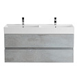 Детальная картинка товара «тумба под раковину cezares molveno 46-120-2c-so-2-bet beton 1200x460 подвесная»