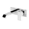 Смеситель для раковины CEZARES PORTA-BLI-01-W0 встраиваемый излив и ручка хром