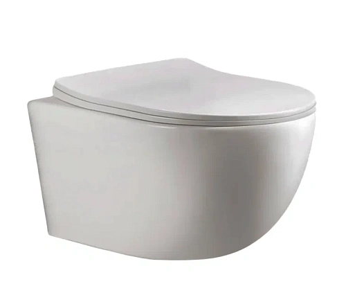 Унитаз подвесной Ceruttispa ORLTER UF CT10361 безободковый, сиденье микролифт, сиденье микролифт Унитаз подвесной Ceruttispa ORLTER UF CT10361 безободковый, сиденье микролифт, сиденье микролифт