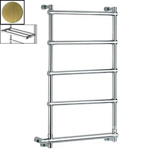 Полотенцесушитель электрический Margaroli Sole 542-5 BOX 5424705OBPB 47 x 84 см, старая бронза с пол Полотенцесушитель электрический Margaroli Sole 542-5 BOX 5424705OBPB 47 x 84 см, старая бронза с пол
