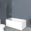Картинка анонса товара «шторка на ванну belbagno uno-v-1-85/150-p-cr-l»