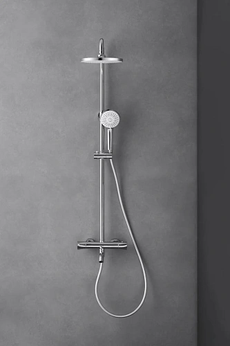 Душевая система ARROW AMG13SH848U1 с термостатом хром Душевая система ARROW AMG13SH848U1 с термостатом хром