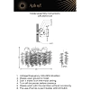 Светильник настенный (Бра) Aployt Zhozefina APL.849.01.03 Светильник настенный (Бра) Aployt Zhozefina APL.849.01.03