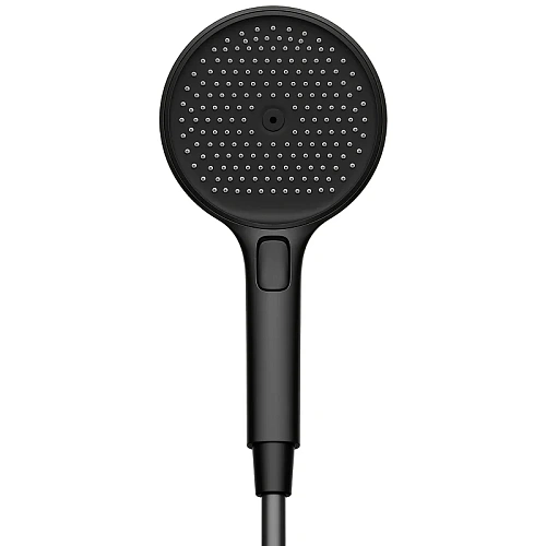 Душевая лейка Sancos Nok round SC6001MB диаметр 130 мм, 3 режима, черный матовый Душевая лейка Sancos Nok round SC6001MB диаметр 130 мм, 3 режима, черный матовый